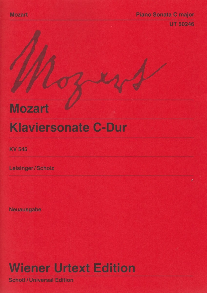 Klaviersonate C-Dur, KV 545 - Sonata facile S1
